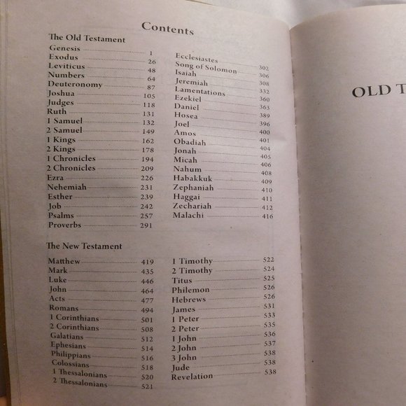 Holy Bible Red Letter Edition King James Version Old and New Testaments - Picture 4 of 7